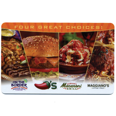 MAGGIANO'S® $25 Gift Card - Indulge in tasty Italian-American cuisine.
