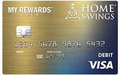 My Rewards<sup>&reg;</sup> Gold Debit Card
