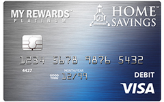 My Rewards<sup>&reg;</sup> Platinum Debit Card